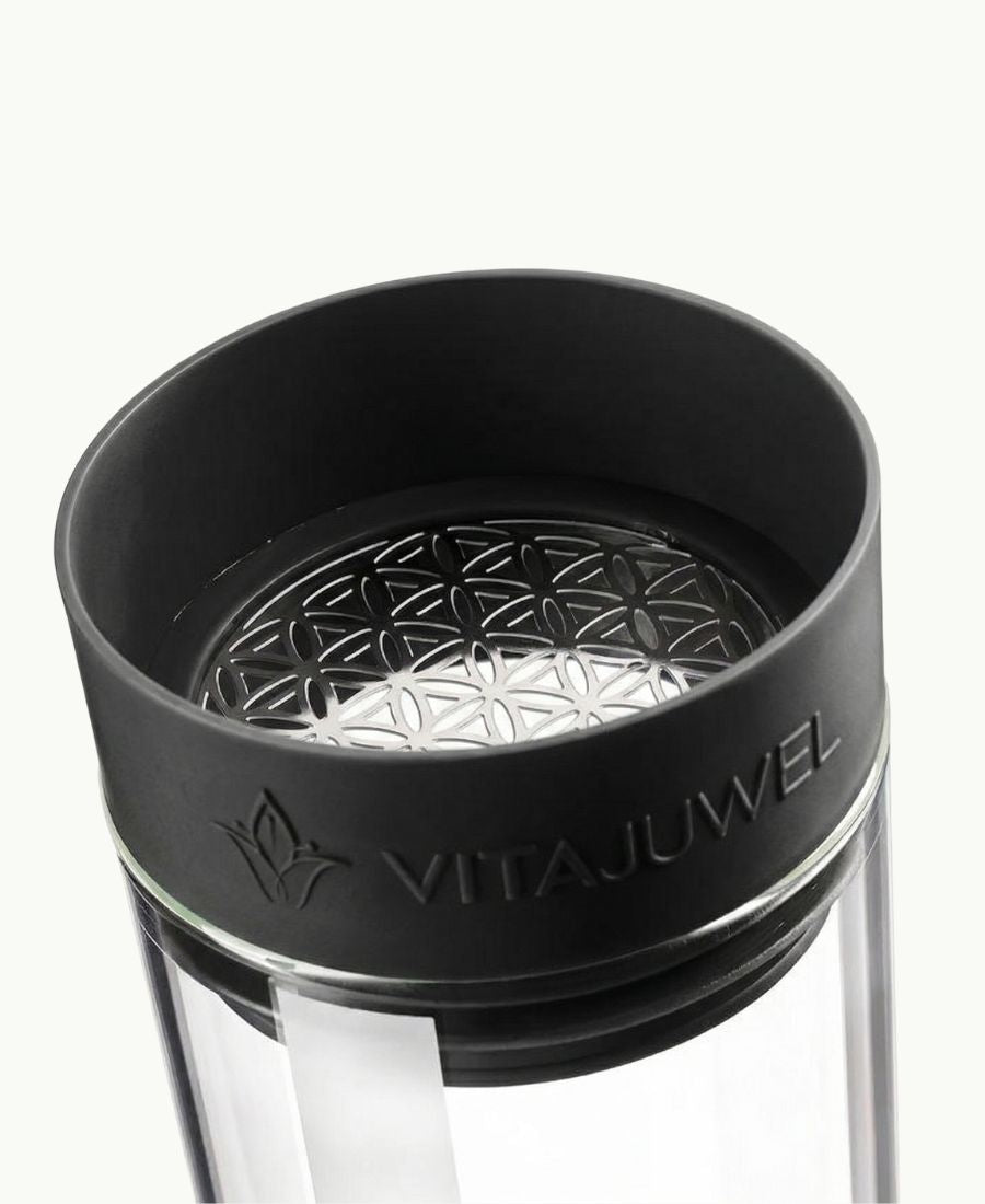 VitaJuwel Wasserkaraffe „Sana“ Lava black