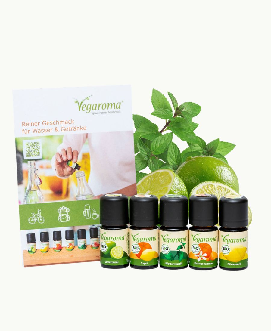 BIO VEGAROMA SET WASSER & GETRÄNKE