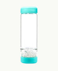 VitaJuwel inu! Trinkflasche „Ocean Blue“ mit Bergkristall