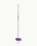 VitaJuwel Glas‑Trinkhalm „Amethyst“