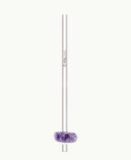 VitaJuwel Glas‑Trinkhalm „Amethyst“