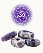 VitaJuwel Glas‑Trinkhalm „Amethyst“